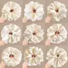 Novo estilo de elástico de cabelo de tripa de porco para mulheres, scrunchie estilo francês vintage, corda de cabelo para coque e rabo de cavalo, acessório de cabelo estilo coreano