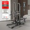 Pórtico Interior para el Hogar Barra de Dominadas Anillas de Gimnasia para Niños de Pie Sin Taladrar Equipo Familiar Individual/Doble