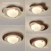 Luminaria minimalista Bauhaus para pasillo, nuevo modelo 2026 para entrada, pasillo, armario, accesorio de iluminación de techo para balcón
