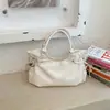 Bolsa de mano de gran capacidad estilo coreano, nuevo modelo primavera 2026, bolsa casual para el día a día, bolso de mano y bolsa cruzada elegantes y atractivos