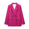 AliExpress comércio exterior atacado 2024 primavera e outono novo estilo europeu e americano feminino multi-colorido linho colete calças