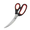Tijeras para Barbacoa en Stock Transfronterizas, Tijeras de Cocina, Cuchillos y Tijeras de Cocina de Acero Inoxidable de Grado Alimenticio, Tijeras Multifuncionales