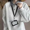 Sudadera retro americana a cuadros con cuello polo 2026, unisex, corte holgado, estilo universitario, look en capas, camiseta de manga larga, moderna para otoño