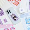 SL-21 Pegatinas Coreanas para Marcos de Fotos DIY Pegatinas Decorativas para Fotos Pegatinas Melody Kuromi
