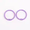 Argolas Coloridas de Metal para Chaveiro, Argolas para Encadernação de Folhas Soltas, Argolas para Pingentes de Joias DIY, Argolas de Chaveiro, Atacado de Fábrica