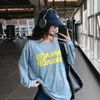 Traje de Yoga y Fitness Otoño e Invierno Tallas Grandes Chica con Sobrepeso Manga Larga Holgado de Longitud Media Adelgazante Traje de Secado Rápido para Deportes al Aire Libre