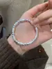 Cuentas de Transferencia Plateadas Pulsera de Diamantes Impopular Diseño de Alta Gama para Mujer Joyería de Mano al por Mayor Joyería de Mano Cuentas de Joyería para Niñas