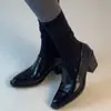 2026 Estilo retro francés, nuevos mocasines de tacón alto estilo británico, zapatos sin cordones, punta fina, tacón grueso, zapatos de mujer