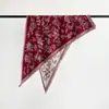 Bufanda Triángulo Jacquard Paisley Gruesa de Invierno Ropa Exterior de Moda Cachemira Sintética Estilo Coreano Accesorio Transfronterizo para Mujer Chal Venta al por Mayor