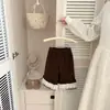 Cárdigan de Punto Dopamina para Niños con Rayas Verticales 2026 Otoño/Invierno Nuevo Estilo Bebé Color Sólido Elegante Versátil Ropa de Abrigo