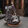 Lagoa de lótus Queimador de incenso de refluxo Dragão Decoração de incenso ornamental uma variedade em estoque atacado