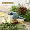 Juguetes de Madera para Niños en Stock, Adornos de Madera de Pájaro Gordito, Decoraciones, Regalos, Adornos DIY para Oficina Sala de Estar
