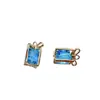Palacio Dorado Chapado en Cobre Estilo Retro Colgantes Coloridos Accesorios para Joyería Hecha a Mano DIY Pulsera Collar Arete Materiales