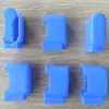Capas para pernas de mesa de estudante, capas de plástico espessadas para pernas de mesa para escola, aulas de treinamento e aulas particulares