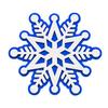 Snowflake comércio eletrônico transfronteiriço sapatos acessórios plástico PVC flor de gota para sapato sapatos com furo de desenho fivela de sapato sapatos de praia fivela decorativa