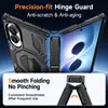 Funda adecuada para teléfono Samsung Fold8 con soporte de eje central, funda de teléfono plegable ancha, funda dura anti-caídas más vendida en Amazon