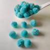Pacote Atacado de Pompons de Pelúcia Sintética de Coelho 20mm Charms Pingentes Acessórios para Corrente de Celular Chaveiro Feito à Mão DIY
