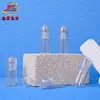 Aguja de sello de 20 pines Jinshun aguja soluble en agua emparejada con botella de vidrio de 5 ml prensa manual para dispensar líquido de salida microneedle dorada