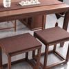 2025 Nuevo Estilo Chino Mesa de Centro Cojín para Silla Cuadrado Casual Cojín para Silla de Mesa de Centro Esponja