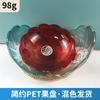 Prato de Frutas Transparente para Sala de Estar Doméstica Mesa de Centro, Prato de Doces de Luxo Leve e Moderno, Prato para Lanches e Frutas Secas, Atacado da Loja de Departamento Dois Yuan