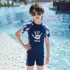 Nuevo Traje de Baño de Niña Elefante Tallas Grande Pequeña y Mediana para Niños Traje de Baño Coreano para Niños Traje de Baño de una Pieza para Niñas Estilo Falda para Aguas Termales