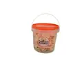Venda Direta da Fábrica 2L Espessado Material Alimentício Iogurte Geleia Lanches Doce Liofilizado Barril Plástico Barril Selado
