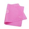 Tapete de Amasar de Silicona Tapete para Rodar Engrosado Tapete para Noodling Panel de Silicona Grande para Cocina Doméstica Herramientas para Hornear