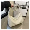 Bolso de hombro de cuero suave con patrón tejido tridimensional para mujer, versátil para ir al trabajo, bolso cruzado de gran capacidad, de alta gama, moderno, versátil, estilo coreano
