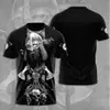 Comércio Exterior Transfronteiriço AliExpress Amazon nova camiseta 3D manga curta fábrica direta impressão de personagem personalidade manga curta