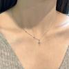 Collar de Cadena Asimétrica Starburst para Mujer, Estilo Nuevo, Lujo Ligero, Moderno, Diseño de Nicho, Diseño Simple y Único, Cadena para la Clavícula