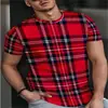 2024 Suministro de Fabricante Transfronterizo Camiseta de Manga Corta Camuflada para Hombre Verano Holgada Tops Diarios Camiseta de Manga Corta