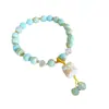 Libro Rojo Pequeño Estilo Explosivo Estilo Nacional Pulsera de Gato Lúcido con Cuentas Garra de Gato Quemada al Carbón Jade Blanco Imitación Bodhi Lujo Ligero para Estudiantes de Nicho