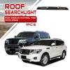 Adecuado para Nissan Patrol Lámpara de Techo Foco Modificación Cubierta del Motor Compartimento del Motor Cubierta Anti-Arena Accesorios
