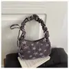 2026 Nuevo Estilo Coreano Juvenil Bolso Cruzado de Lunares para Mujer 2026 Nuevo Bolso de Hombro Versátil de Gran Capacidad