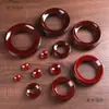 Calabaza Pequeña Natural Taibao Qi Mai Venta al por Mayor Artesanías de Madera Madera Maciza Bola de Cristal Wenwan Soporte para Calabaza Grande Base Roja