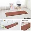 Alfombrilla de Suelo Absorbente de Espuma Viscoelástica Transfronteriza Engrosada Antideslizante Base de Silicona Coral Felpa Baño Cocina Felpudo Absorbente Felpudo