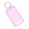 Etiqueta de Llave Transparente, Llavero de Plástico Multicolor, Etiqueta de Clasificación de Hotel, Etiqueta de Equipaje, Etiqueta de Hotel Hotel