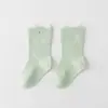 Calcetines Nuevos para Bebé Otoño e Invierno Dibujos Animados de Media Pantorrilla Primavera y Otoño Calcetines para Bebé Sin Compresión Clase A Calcetines para Recién Nacidos Sin Costuras