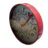 Reloj de Pared Musical de 10 Pulgadas 12 Pulgadas con Carrillón por Hora, Barrido Silencioso, Parada Automática Nocturna, Reloj de Pared Edición Especial