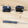 Jaula de Cámara DSLR Micro Expansión Montura de Zapata Fría Tornillo de 1/4 Adaptador de Liberación Rápida para Luz de Relleno Micrófono Base de Zapata Caliente
