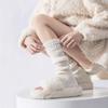 Meias Longas de Tricô Sem Pé, Meias Empilhadas, Meias Cinzas de Cano Médio Estilo Y2K Quentes para Outono e Inverno Combinadas com Polainas, Estilo Ballet