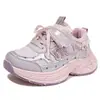 Zapatillas Deportivas para Niñas Zapatos de Papá Gruesos para Niños Invierno 2026 Estilo Caliente Zapatos de Algodón con Felpa Cálidos Antideslizantes Zapatillas de Correr