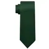 Corbata para Hombre Color Sólido Corbata de Cuello para Hombre Negra Formal Corbata de Satén de Negocios para Hombre Ocasión Formal Boda