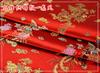 Brocado Dragão e Fênix Tecido Jacquard Seda Estilo Chinês Tradicional Tecido Festivo Hanfu Cheongsam Tecido de Vestuário