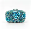 Bolso de noche de estilo nuevo con incrustaciones de diamantes de imitación transfronterizo, bolso de mano para mujer
