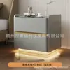 Mesita de Noche Inteligente Personalizada de Fábrica, Gabinete de Almacenamiento Simple Moderno para Dormitorio del Hogar, Gabinete de Mesita de Noche Simple Multifuncional al por Mayor