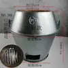 Horno para Pato Asado al Carbón Modelo 8090 Olla Interior Universal para Horno de Pato Asado Ganso Asado Pollo Asado Olla Interior Resistente a Altas Temperaturas