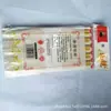 Tienda por Departamentos Dos Yuan Venta al por Mayor Hotel Restaurante Hogar Antideslizante Vajilla Familiar Bolsa de la Fortuna Dorada Tarjeta de Succión Palillos 10 Pares