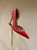 Sapatos Femininos 2026 Comércio Exterior Transfronteiriço Artesanais Decorados com Strass Europeus e Americanos Tamanho Grande Sem Salto Alto Sandálias Romanas Versáteis Salto Alto