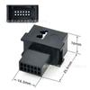 Conector de arnés de cableado automotriz de 12 orificios Le Yi 1379096-3, conector Peugeot 308-12P